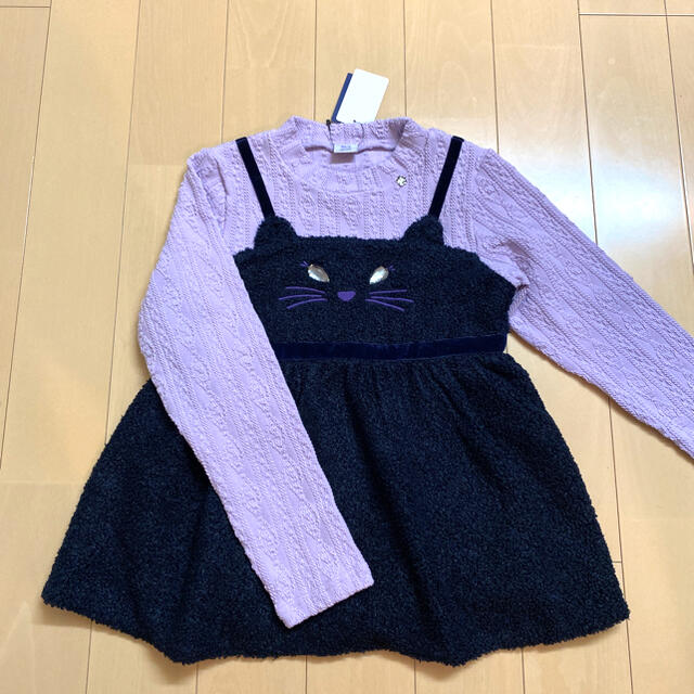 さんの ANNA SUI mini - ANNA SUImini 140♡猫さんフェイス♡の通販 by