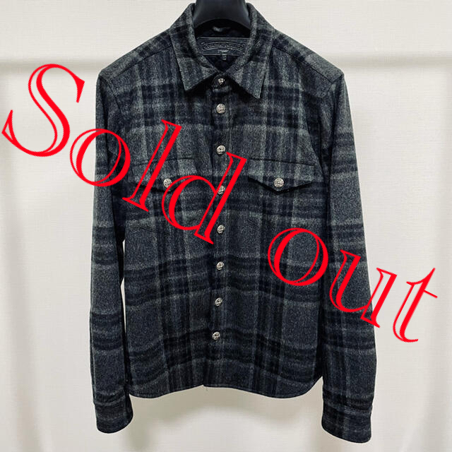 ブランド ストア Chrome Hearts WORK SHIRT JACKET 80500円 ブルゾン