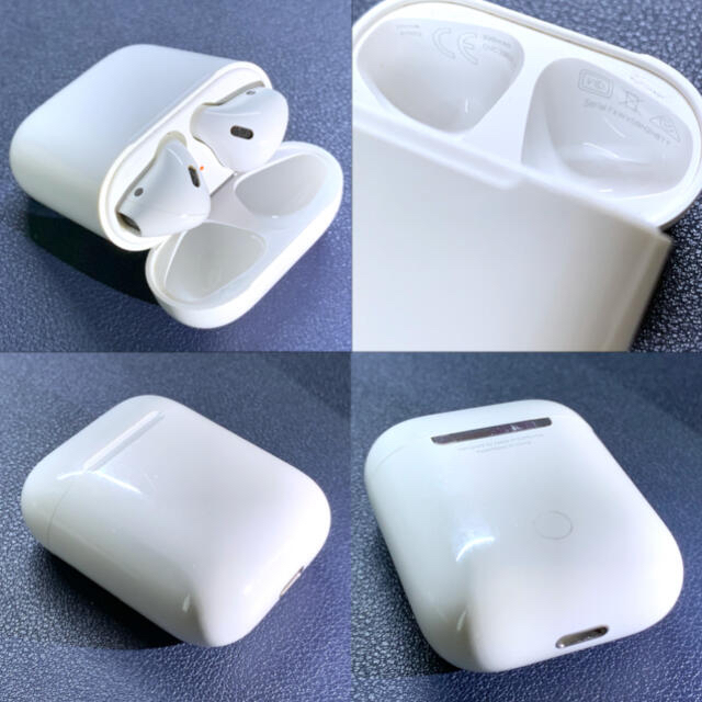 Apple(アップル)のAirPods 第１世代 MMEF2J/A スマホ/家電/カメラのオーディオ機器(ヘッドフォン/イヤフォン)の商品写真