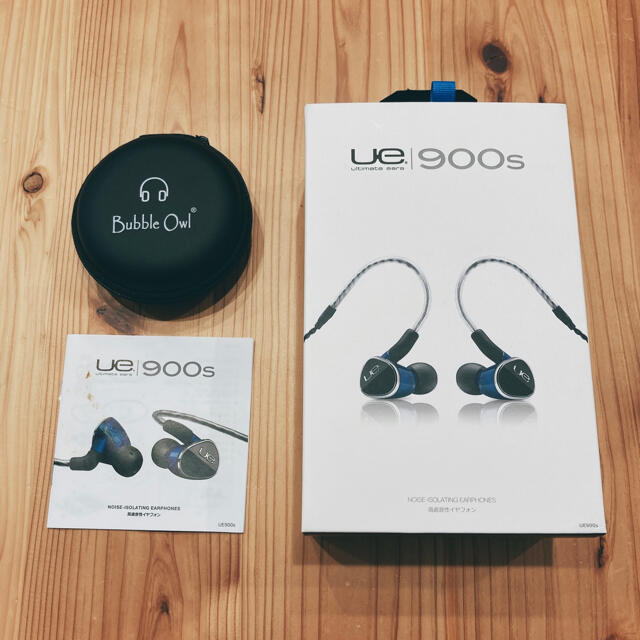 (値下げ！)付属品完備 Ultimate Ears UE900s 高級イヤホンリケーブルイヤホン