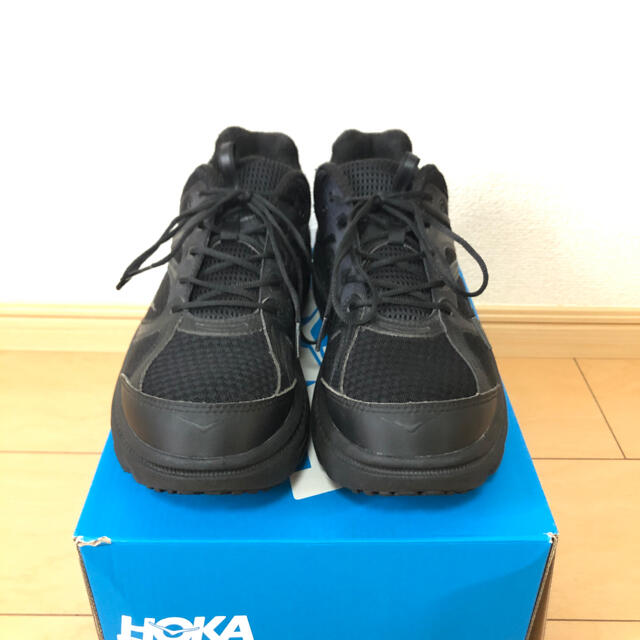 Engineered Garments(エンジニアードガーメンツ)の値下げ HOKA × EG BONDI B ブラック 28 別注 ホカオネオネ メンズの靴/シューズ(スニーカー)の商品写真