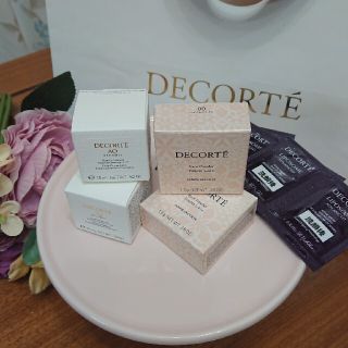 コスメデコルテ(COSME DECORTE)の新品未使用コスメデコルテAQミリオリティクレンジングクリーム他(サンプル/トライアルキット)