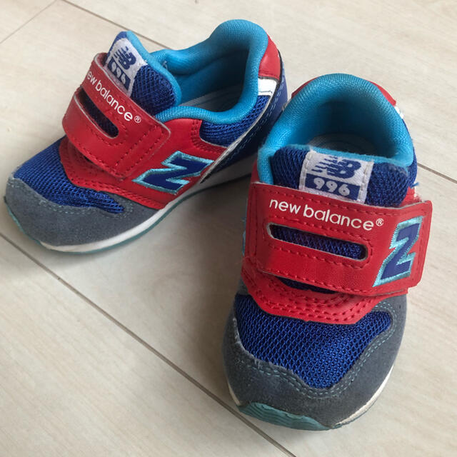 New Balance(ニューバランス)のニューバランス　スニーカー　双子ちゃん キッズ/ベビー/マタニティのベビー靴/シューズ(~14cm)(スニーカー)の商品写真