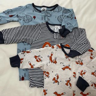 ガーバー(Gerber)のGerber 足付きロンパース ベビー服(ロンパース)