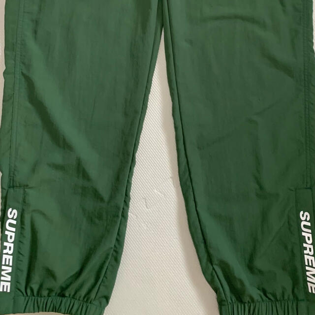 Supreme Warm Up Pant Green M シュプリームメンズ