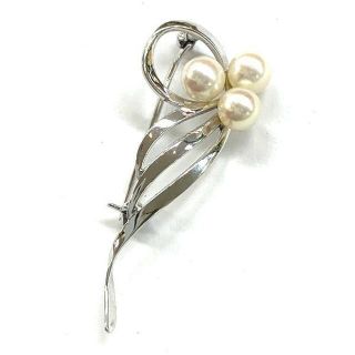 ミキモト(MIKIMOTO)の値下げ  MIKIMOTO 御木本 ミキモト パールブローチ アクセサリー(ブローチ/コサージュ)