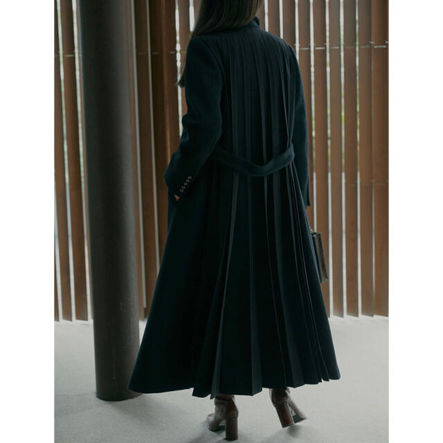 Ameri VINTAGE(アメリヴィンテージ)のAmeri vintage☆UNDRESSED BACK PLEATS COAT レディースのジャケット/アウター(ロングコート)の商品写真