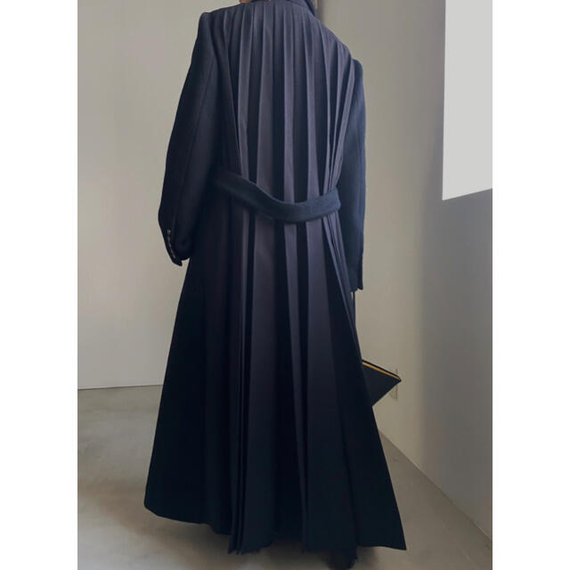 Ameri VINTAGE(アメリヴィンテージ)のAmeri vintage☆UNDRESSED BACK PLEATS COAT レディースのジャケット/アウター(ロングコート)の商品写真