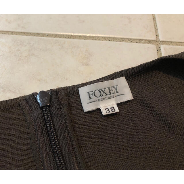 FOXEY(フォクシー)の美品　フォクシー　膝下丈　ワンピース　バルーン　スカート　 レディースのワンピース(ロングワンピース/マキシワンピース)の商品写真
