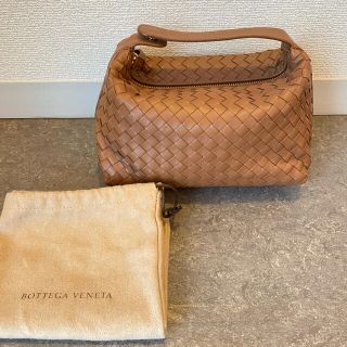 ボッテガヴェネタ(Bottega Veneta)のBOTTEGA VENETA  イントレ　レザー　ハンドバッグ(ハンドバッグ)