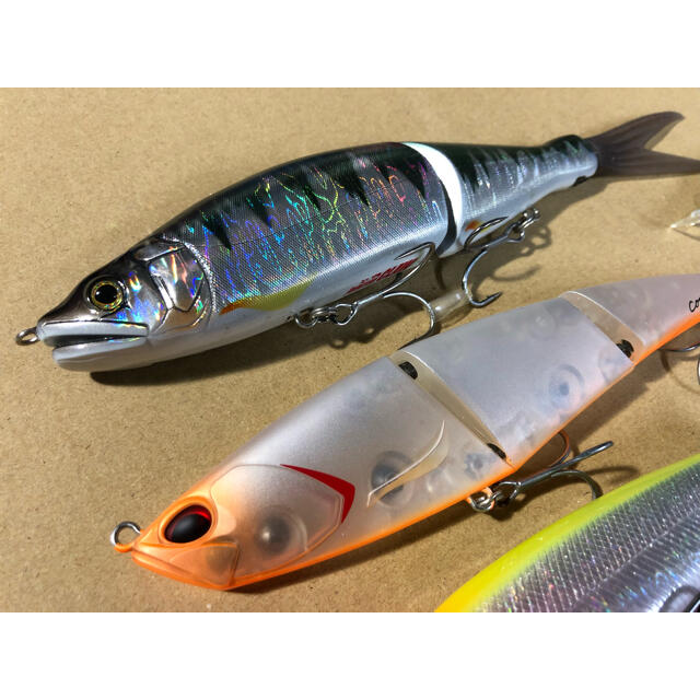 シーバス用ビッグベイト&ビッグルアー全7点セット 使用済 メガバスやデュオなど