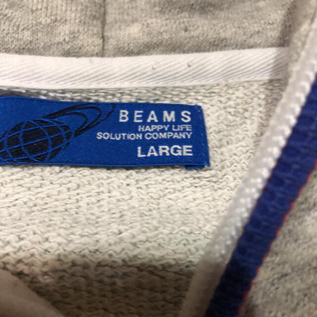 BEAMS(ビームス)のBEAMS メンズ　パーカー（L） メンズのトップス(パーカー)の商品写真