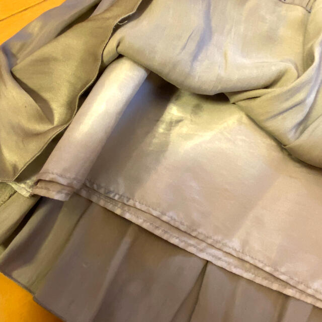 MICHEL KLEIN(ミッシェルクラン)のプリーツスカート 膝丈 ミッシェルクラン レディースのスカート(ひざ丈スカート)の商品写真