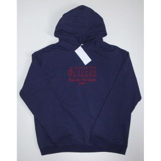 マルタンマルジェラ(Maison Martin Margiela)のマルジェラ カレンダーロゴ logo hoody パーカー size44(パーカー)