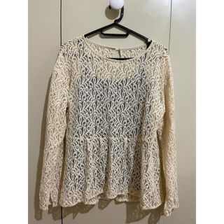 アパートバイローリーズ(apart by lowrys)のアパートバイローリーズ☆美品☆レーストップス(シャツ/ブラウス(長袖/七分))