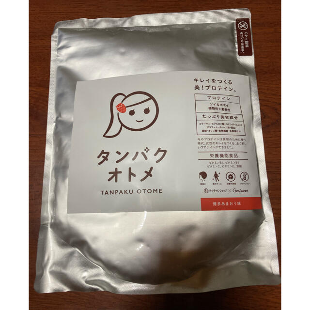 タンパクオトメ　博多あまおう味 食品/飲料/酒の健康食品(プロテイン)の商品写真