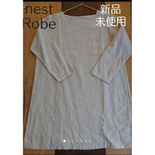 ネストローブ(nest Robe)の新品未使用【nest Robe】ネストローブ リネンOP(その他)