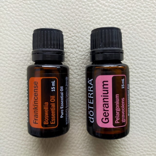 ドテラ フランキンセンス & ゼラニウム エッセンシャルオイル 15ml ドテラ フランキンセンス & ゼラニウム エッセンシャルオイル 15ml