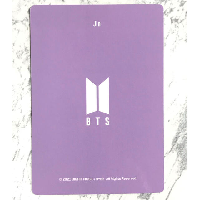 防弾少年団(BTS)(ボウダンショウネンダン)のBTS   marchbox マーチボックス　#3    トレカ JIN エンタメ/ホビーのタレントグッズ(アイドルグッズ)の商品写真