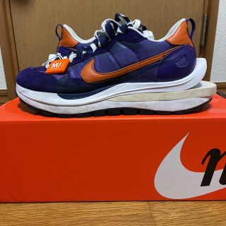 ナイキ(NIKE)のsacai vapor waffle ダークアイリス(スニーカー)