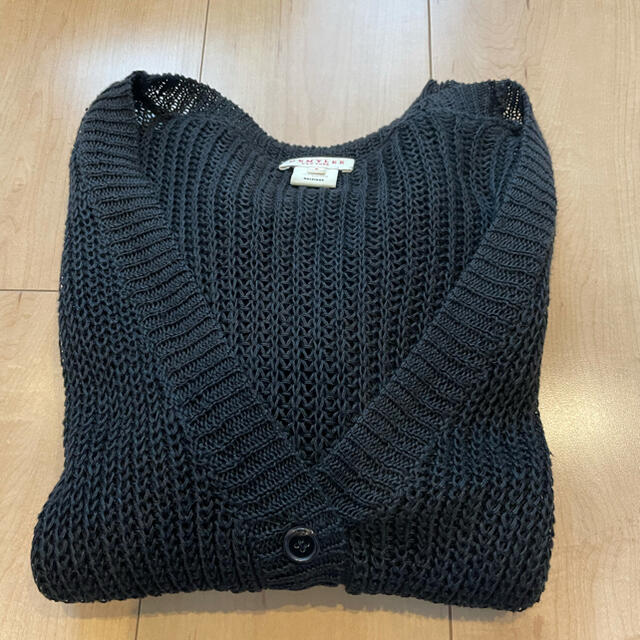 Ron Herman(ロンハーマン)のdemylee linen knit cardigan black レディースのトップス(カーディガン)の商品写真