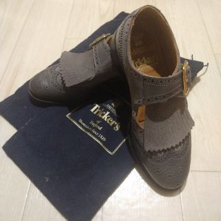 トリッカーズ(Trickers)のトリッカーズ　メリージェーン　UK7 25 25.5(ローファー/革靴)