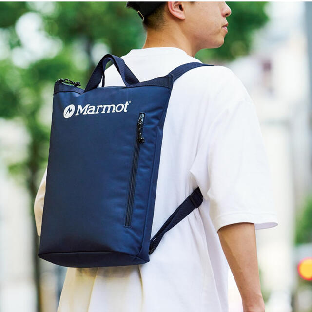 MARMOT(マーモット)のMonoMax Marmotお役立ちポケット付き2WAY保冷バックパック メンズのバッグ(バッグパック/リュック)の商品写真