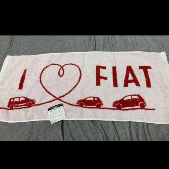 今治タオル(イマバリタオル)のフィアット 今治タオル オリジナルタオル ノベルティ FIAT フェイスタオル  エンタメ/ホビーのコレクション(ノベルティグッズ)の商品写真