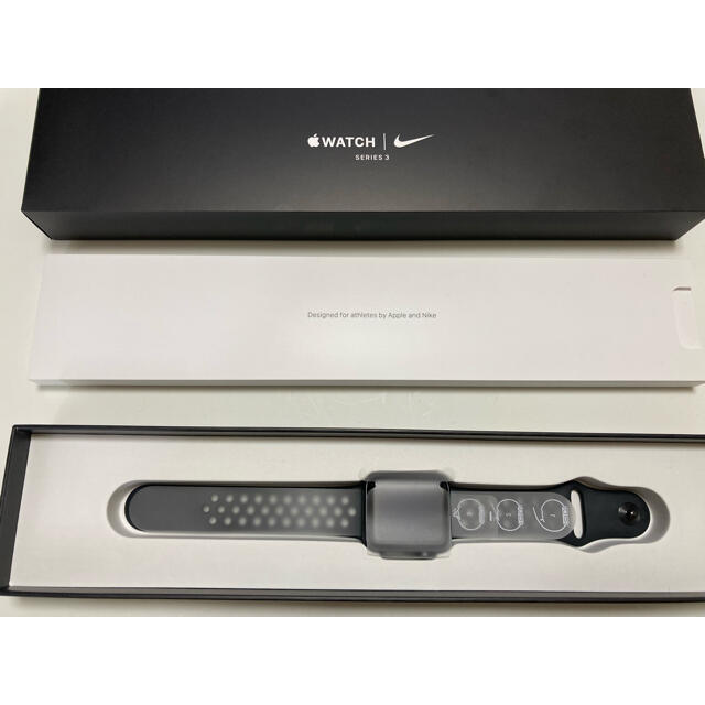 Apple Watch series3 Nike+ 38mm スペースグレイ 【ギフ_包装】 68.0