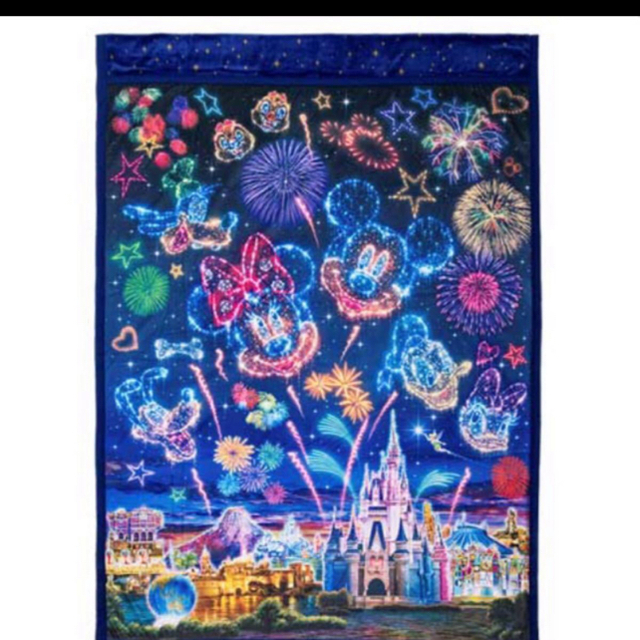 TDR  ディズニー　花火　毛布　ミッキー　ミニー