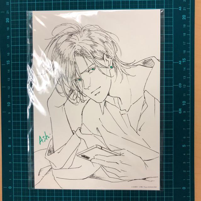 BANANA FISH アッシュ イラストカード