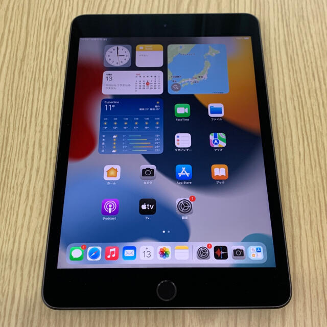 超美品 iPad mini5 64GB ロック解除済 au版 Cellular150容量