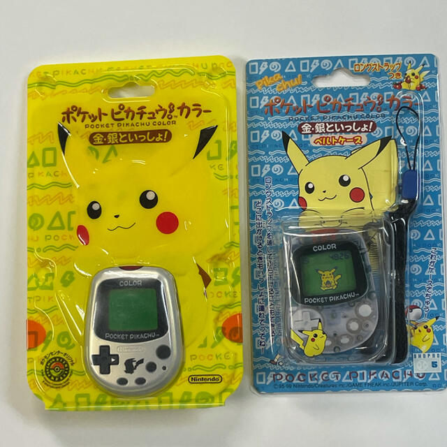 新品未開封　任天堂 ポケットピカチュウ カラー 金·銀といっしょ! カード付き