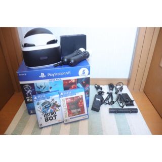 プレイステーションヴィーアール(PlayStation VR)の【中古良美品!】PlayStation VR 遊べるセット(家庭用ゲーム機本体)