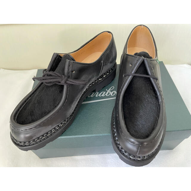 Paraboot ミカエル ポニー 黒 サイズ40(25~25.5㎝) 新品箱付 Paraboot ミカエル ポニー 黒 サイズ40(25~25.5㎝) 新品箱付