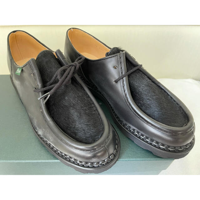 Paraboot(パラブーツ)のParaboot ミカエル ポニー 黒 サイズ40(25～25.5㎝) 新品箱付 メンズの靴/シューズ(ドレス/ビジネス)の商品写真