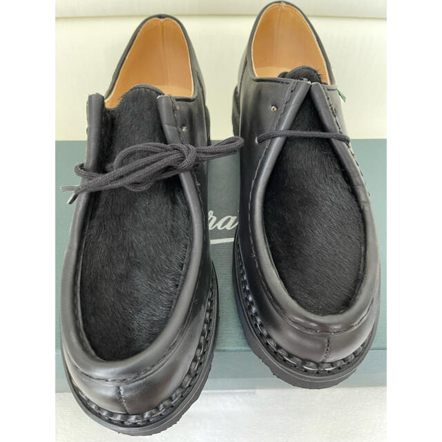 Paraboot(パラブーツ)のParaboot ミカエル ポニー 黒 サイズ40(25～25.5㎝) 新品箱付 メンズの靴/シューズ(ドレス/ビジネス)の商品写真