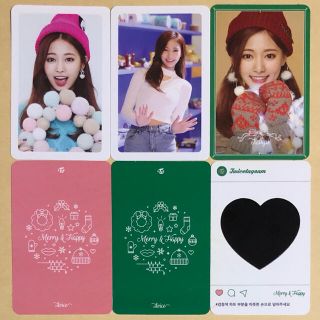 TWICE Merry&Happy トレカ コンプ セット ツウィ TZUYUの通販 by ...