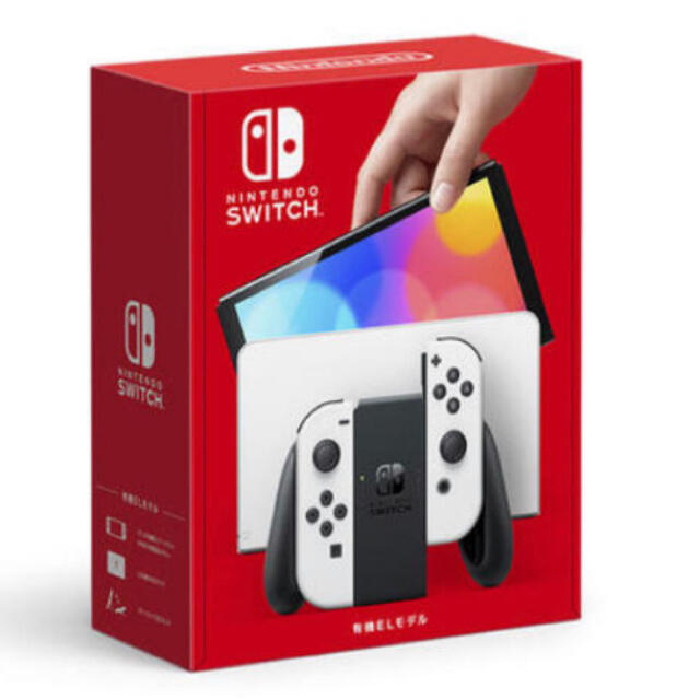 一番の Nintendo Switch switch 新型　ホワイト　Nintendo ニンテンドースイッチ☆有機EL - 家庭用ゲーム機本体