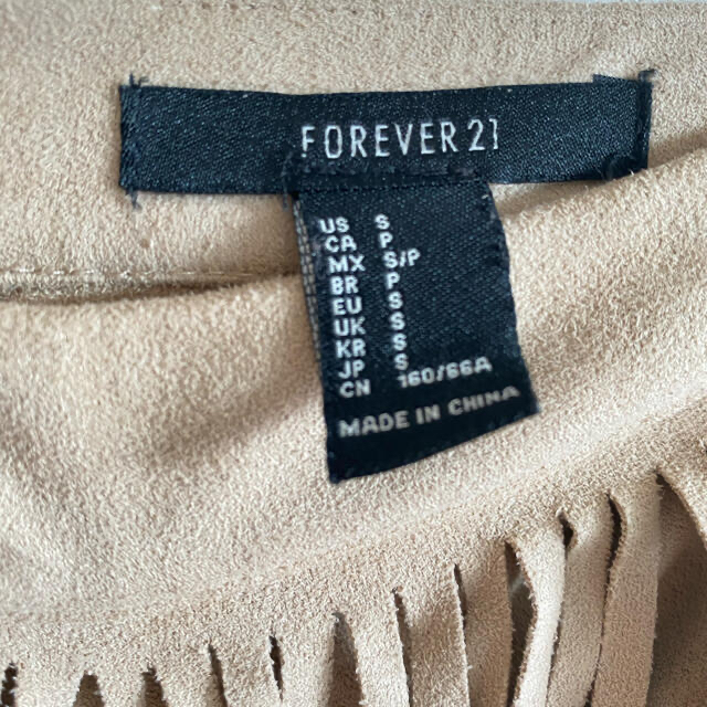 FOREVER 21(フォーエバートゥエンティーワン)のForever21 フリンジミニスカート レディースのスカート(ミニスカート)の商品写真