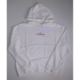 マルタンマルジェラ(Maison Martin Margiela)のマルジェラ riverse logo hoody パーカー size48 wt(パーカー)