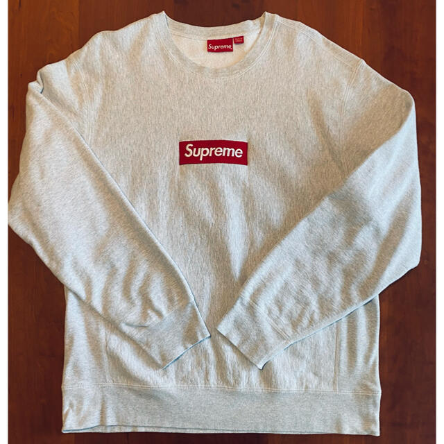 【美品】Supreme 2018FW Box Logo Crewneck