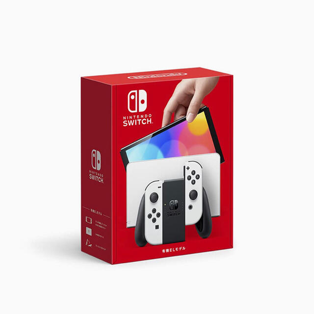 海外最新 【新品未開封】ニンテンドースイッチ 本体 有機EL ホワイト