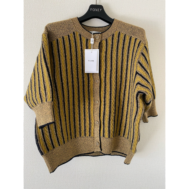 新品☆CLANE/クラネ　VINTAGE MOM KNIT カーディガン☆正規品 3