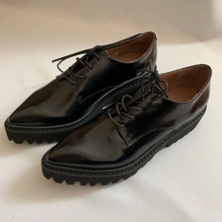 ジェフリーキャンベル(JEFFREY CAMPBELL)の©️様専用【新品未使用】ジェフリーキャンベル　エナメルレースアップシューズ(ローファー/革靴)