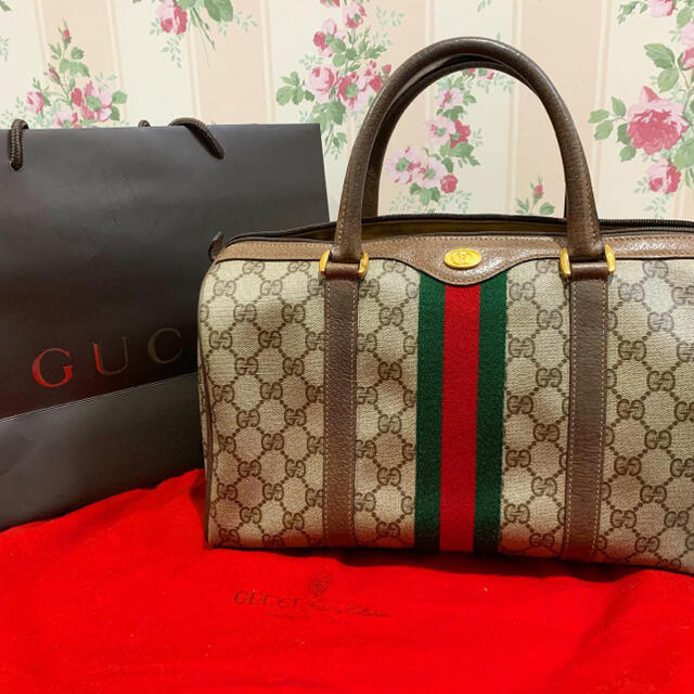 美品❗️GUCCI グッチ オールドグッチ ハンドバッグ シェリー 美品❗️GUCCI グッチ オールドグッチ ハンドバッグ シェリー