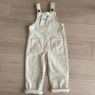 ザラキッズ(ZARA KIDS)のZARA コーデュロイ オーバーオール 98cm(パンツ/スパッツ)