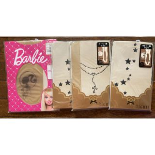 バービー(Barbie)のBarbie★バービー☆タトゥー風タイツ4セット新品(タイツ/ストッキング)