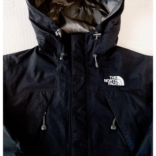 THE NORTH FACE(ザノースフェイス)の【美品】★ノースフェイス★スノボ★マウンテン★ジャケット★ブラック★120 キッズ/ベビー/マタニティのキッズ服男の子用(90cm~)(ジャケット/上着)の商品写真