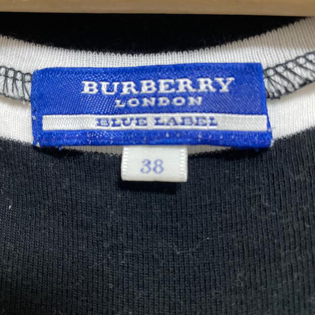 BURBERRY BLUE LABEL(バーバリーブルーレーベル)のBurberry Blue label ボーダー　半袖 レディースのトップス(カットソー(半袖/袖なし))の商品写真